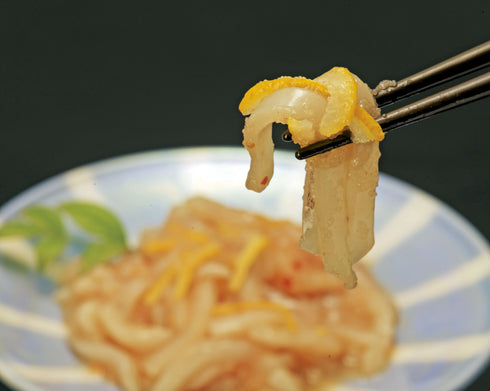 いか入り 辛子明太子 ゆずごしょう入 200g 鮮鼓堂 ビビツブ かねは