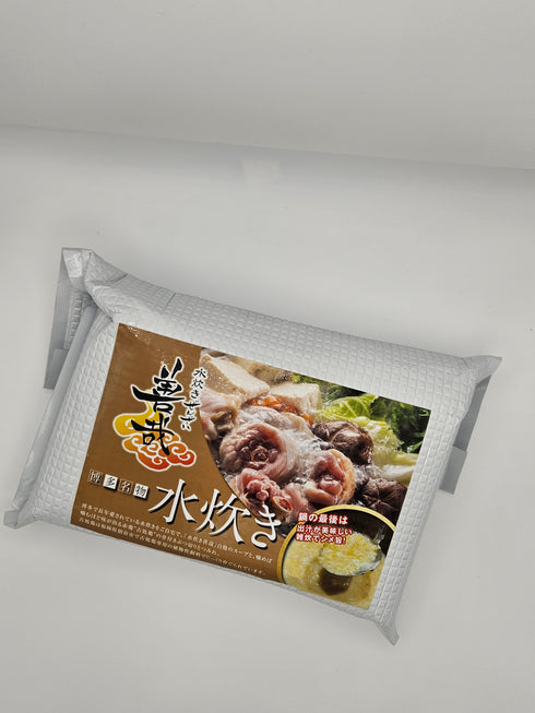 The taste of Mizutaki "Zenzai" Mizutaki