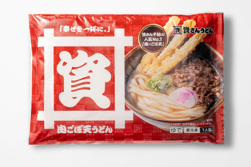 資さんうどん 資さん肉ごぼう天うどん(冷凍食品)