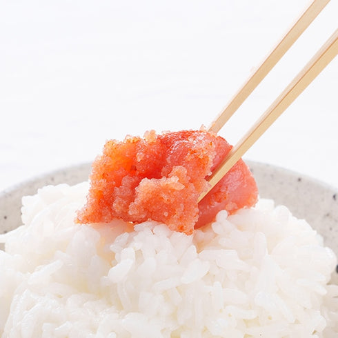 Yamasue Spicy Mentaiko with Sake and Soy Sauce, 100g, from Itoshima, Fukuoka