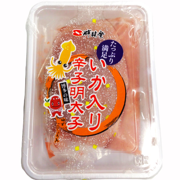 いか入り 辛子明太子 ゆずごしょう入 200g 鮮鼓堂 ビビツブ かねは