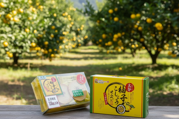 大分柚子こしょうせんべい