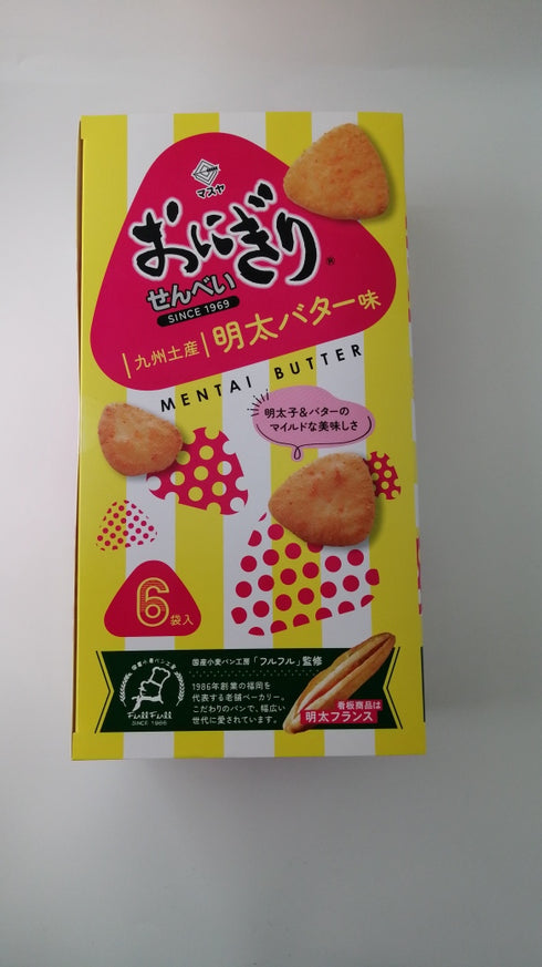 おにぎりせんべい 明太バター味