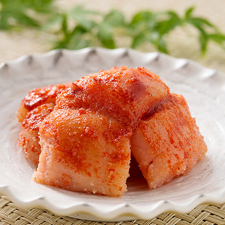 Miyachika Carefully Prepared Spicy Mentaiko 220g (Cut into Pieces)
